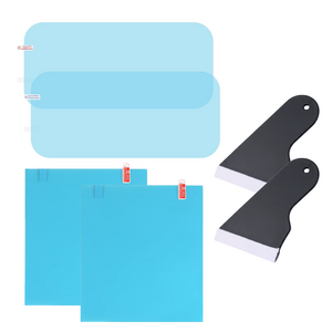 리비닉 사이드미러 방수필름 김서림 세트, 1개, 트럭 대형 4P