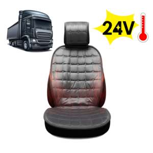 픽카소 24V온열시트 화물차 열선시트 앞좌석 시트커버 자체제작, 2개, 24V(앞) 극세사 그레이