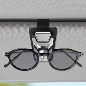 프랜베이 안경 거치대 차량용 선글라스 클립, 1개, 실버