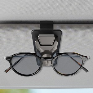 프랜베이 안경 거치대 차량용 선글라스 클립, 1개, 블랙