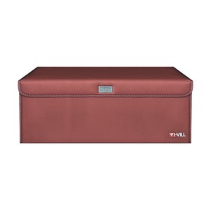 아이빌 슈퍼핏 트렁크 정리함 자동차 접이식, 버건디