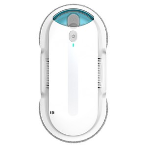 INSE 스마트 창문 로봇청소기 초강력 흡입+리필걸레세트, 화이트, W1