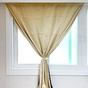 슬무니 무타공 찍찍이 붙이는 암막커튼 창문 가리개 햇빛차단 벨크로 커튼