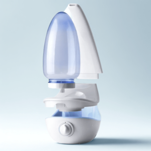 듀플렉스 초음파가습기 2L 세척편한 무드등 화이트 사무실