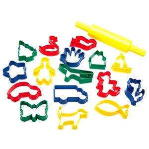 이디엑스에듀케이션 모양찍기틀과 밀대 완구세트