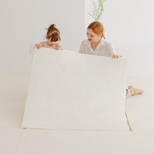 리 안심블럭 시공매트 층간소음매트 100x100x2.4T 30장이상 시공비 무료, 30개, 샌드화이트