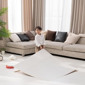 이리로 붙이는 매직 퍼즐매트 층간소음 어린이 안전인증, 4개, 샌드 베이지