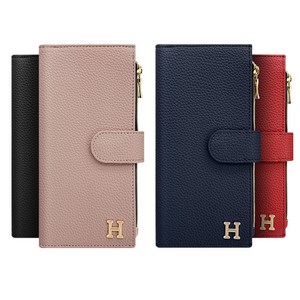 로마리미티드 지퍼 다이어리 + 핸드스트랩 휴대폰 케이스