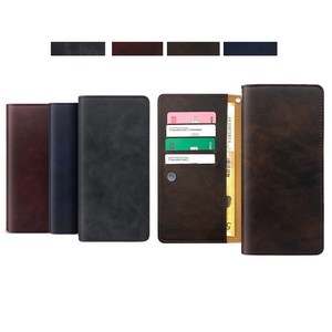 갤럭시 S26플러스 케이스 SM-S947N (뉴뉴) 국내 제조 생산 천연 소가죽 (푸러비태닝-PU) 플립 뽁뽁이 덮개 카드 지폐 수납 포켓 지갑 커버