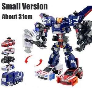 카툰 헬로 카봇 펜타 스톰 X 변신 로봇 애니메이션 액션 피규어 5 인 1 자동차 조합 모델 세트 소년 어린이 장난감 선물