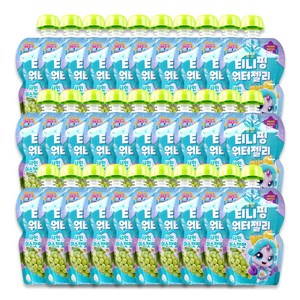 해호 캐치티니핑 과즙퐁당 티니핑 워터젤리 110ml 샤인머스캣맛 초롱핑, 30개, 110ml, 포실핑샤인머스캣맛