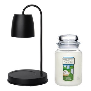 양키캔들 라지자 623 g 문나잇 캔들워머 세트 (국내산, 밝기조절)