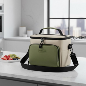 DUGNSTUDIO 2025 신상 숄더형 PEVA 방수 3중 보온 보냉백 보냉가방