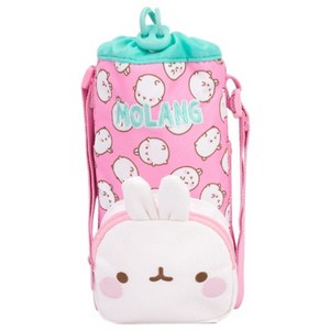 윙하우스 깜찍한 캐릭터 물병 크로스 백 귀여운 몰랑이 물통 주머니 초등학교 현장 체험 학습 수업 소풍 수납 파우치 여아 유아 아동 어린이 준비물