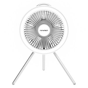 로랜텍 트래블 캠핑 저소음 무드등 무선 선풍기