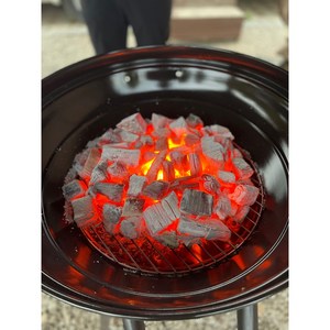 1KGTHE 캠핑용 바비큐 참숯, 2개, 10kg