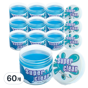 제이팩 다용도 젤리 크리너 160g, 60개, 블루