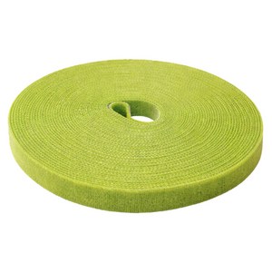 엠비에프 잘라쓰는 폭 1.2cm 벨크로 케이블타이 그린 15m