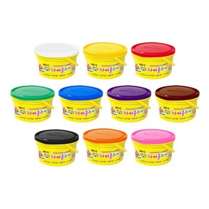 [파이브온] 아모스 아이클레이 버킷 600g 클레이점토, 검정색, 1개