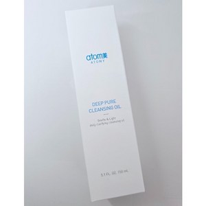 애터미 프리미엄 딥퓨어 클렌징 오일 모공 속 블랙헤드 케어