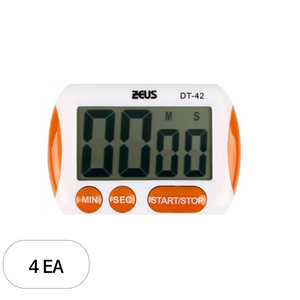 제우스 대화면 전자 쿠킹 타이머