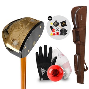 [12종풀세트] 부쿠로혼마 우드 4스타 협회 인증 파크골프채 12종 세트