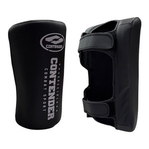 컨텐더 CP-759 카프킥 패드 Calf-kick Pad 킥복싱 미트1개, 1개, 블랙