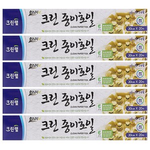 크린랩 종이호일, 5개, 1개, 20m