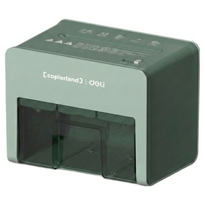 카피어랜드 극저소음 탁상용 소형 문서 세단기, 그린, SC-PA1