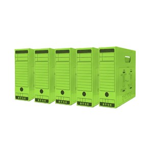 문서보관상자, 50개, 연두