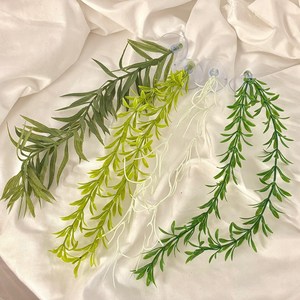 플로우 리프 넝쿨 인조 식물 나뭇잎 도마뱀 크레스티드게코 사육장꾸미기 파충류 케이지꾸미기