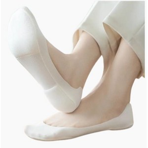 [4개 1세트] 메딧트 족저근막염 기능성 쿠션덧신 쿠션양말 심리스 페이크삭스 칼로리