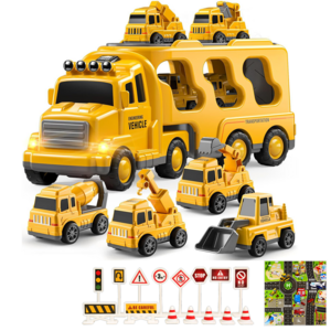 퍼니버스 중장비 장난감 자동차 트럭 세트, 1세트, 중장비