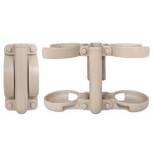 베베코지 유모차 컵홀더 2구 + 핸드폰 홀더 3in1 접이식 슬림형