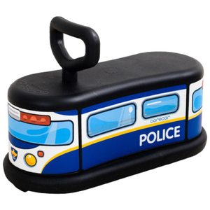 [코레카] 붕붕카 경찰차 소방차 돌아기 걸음마 유아 어린이 무소음 자동차 장난감, 스쿨버스