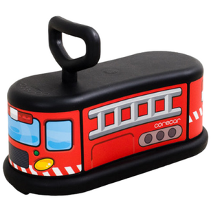 [코레카] 붕붕카 경찰차 소방차 돌아기 걸음마 유아 어린이 무소음 자동차 장난감, 소방차, 1개