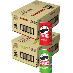 프링글스 오리지널 어니언 53g 24개 (각12개), 24개, 53g