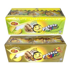포테이토 크리스프 바베큐맛+사워크림맛 450g 1세트