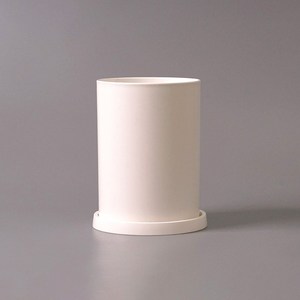 morningscent 인테리어 플라스틱 식물 분갈이 화분 + 받침 세트