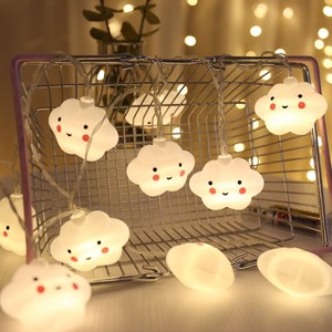 쁘띠끄 구름무드등 아이방 키즈조명 5개, 3m(구름20구)