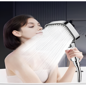 대형 3단 폭풍수압 멀티 욕실 샤워기 헤드