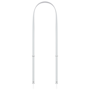 아이시(isee) 아이폰 호환 크로스바디 스트랩+홀더, 1세트, 라이트 그레이