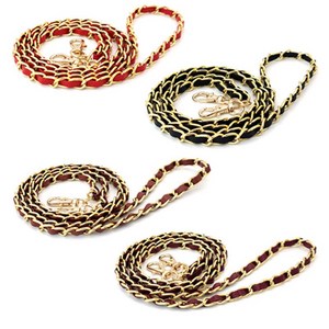 숄더 체인 스트랩 가방 핸드폰 케이스 줄, 블랙, 5개