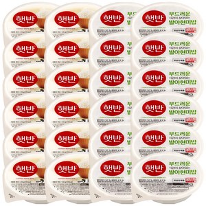 CJ햇반 210g 12개 + CJ발아현미 210g 12개