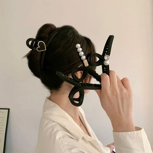 스타일플래닛 퍼 포인트 빅사이즈 헤어 집게핀 4종 세트