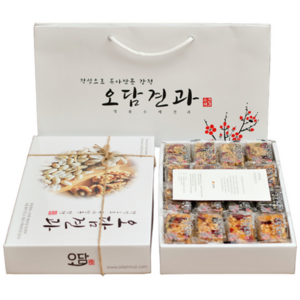 오담견과 견과류강정선물세트 혼합3종, 48개