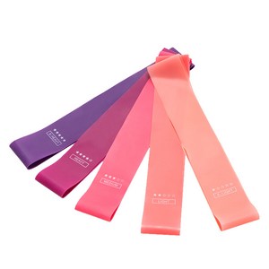 올리보 홈트레이닝 힙업 운동 필라테스 요가 헬스밴드 라텍스밴드 5종세트 RBL5