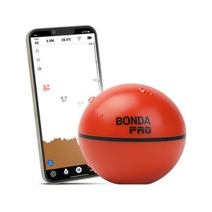 본다 프로 3세대 어군탐지기 휴대용 GPS 무선 어탐기 수온 수심 측정 방수, 본다프로-3세대