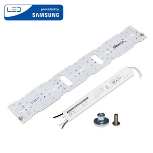 삼성 2835 / 삼성 S6 5630 최고급 LED 모듈 / 거실등 방등 LED조명 전구 국내산 셀프교체 자석부착 DIY 안정기포함