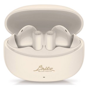 브리츠 노이즈캔슬링 무선 블루투스 v5.3 이어폰, AcousticANC7, 아이보리